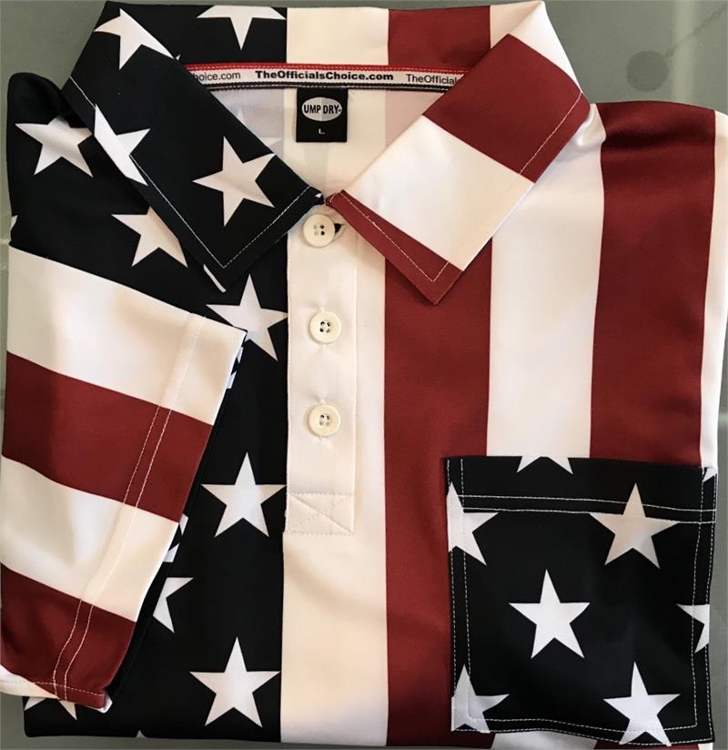 Stars & Stripes Button Down Softball Jersey